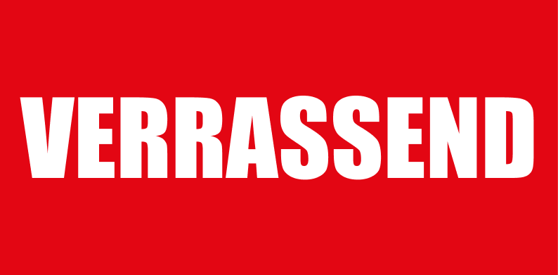Verrassend banner