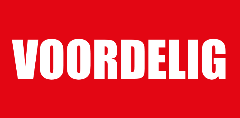 Voordelig banner
