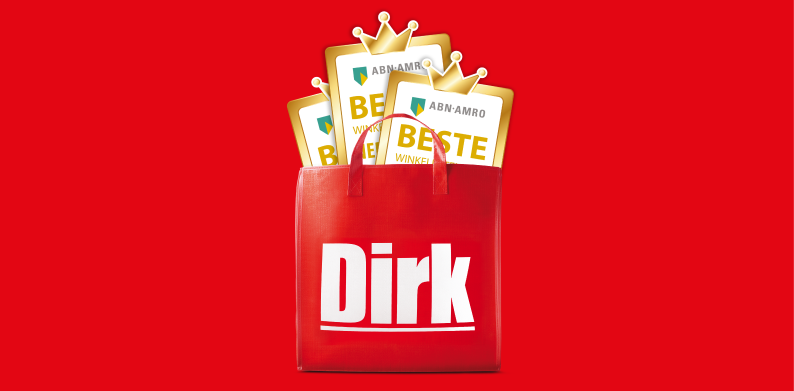 Op dirk kun je rekenen banner