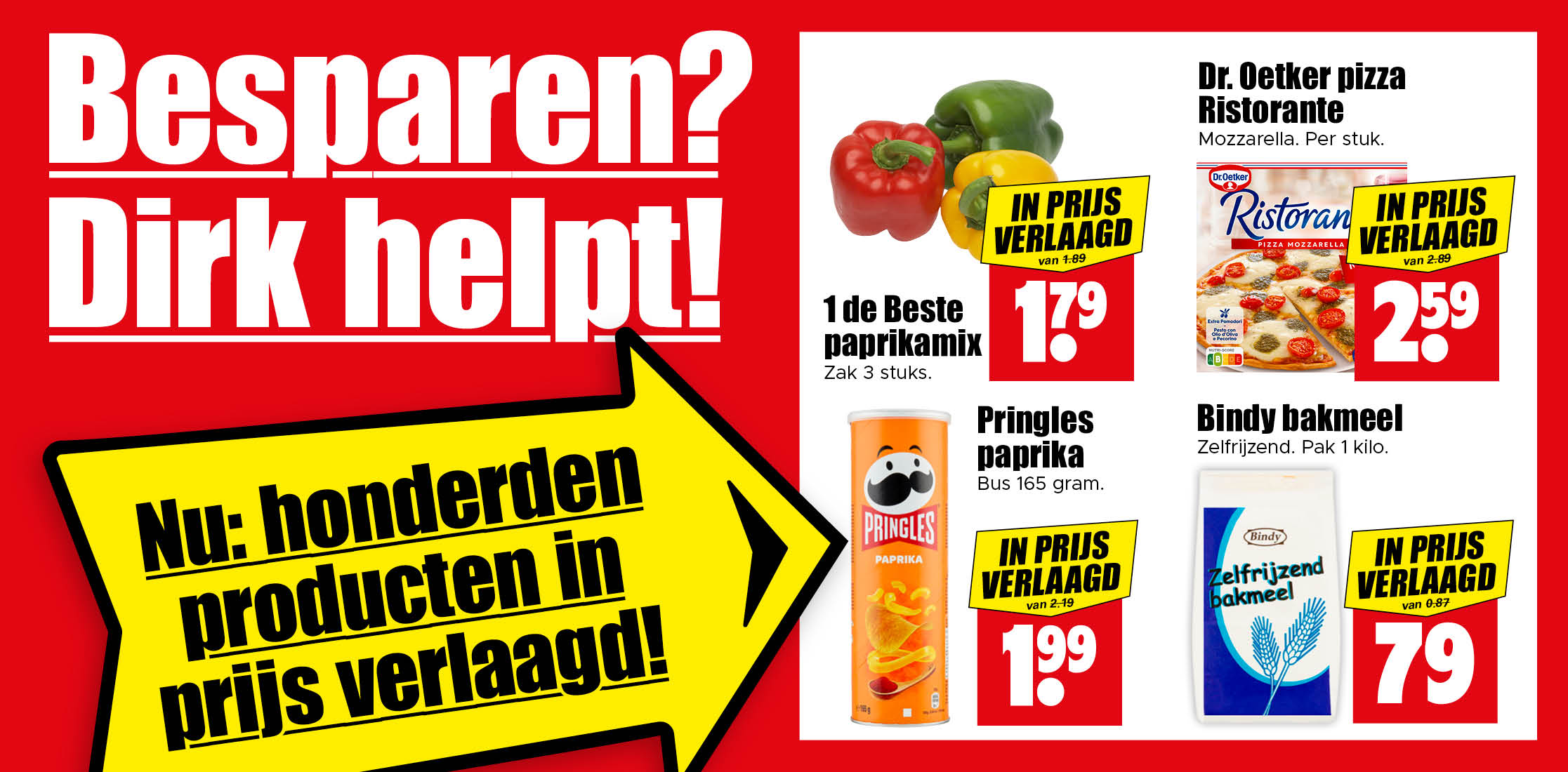 Besparen banner